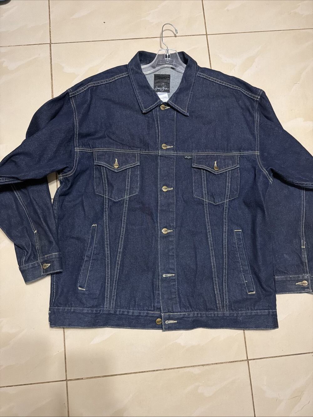 Xxl Sean John Denim Long Sleeve Jacket